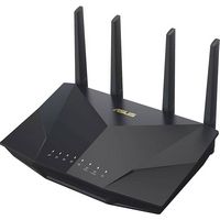 ASUS - 675 MB/s Whole Home Wi-Fi System - Black - Large Front