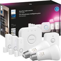 Philips - Hue Security Sensor Starter Kit - White - Large Front