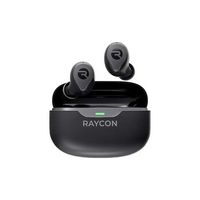 Raycon - The Everyday In-Ear True Wireless Bluetooth Earbuds - Black - Large Front