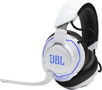 JBL - Quantum 910P Wireless Gaming Headset for PS5, PS4, PC, and Switch - White - Large Front