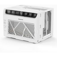 Hisense - 5,000 BTU 150 Sq. Ft. Window Air Conditioner - White - Large Front