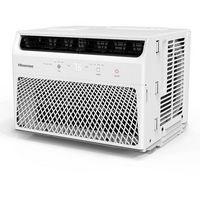 Hisense - 6,000 BTU 200 Sq. Ft. Window Air Conditioner with Remote Control - White - Large Front