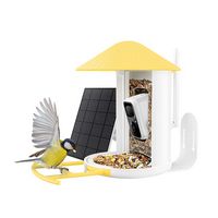 BIRDFY - Smart Wild Bird Feeder with Camera for Outdoor, Solar Power&AI Enabled Bird Recognition ... - Large Front