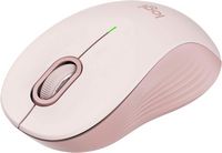 Logitech - Signature M550 Bluetooth Ambidextrous Mouse with Silent Clicks - Wireless - Rose - Large Front