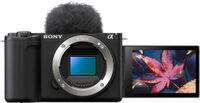 Sony - Alpha ZV-E10 II Mirrorless Content Creators' Camera - Body Only - Black - Large Front