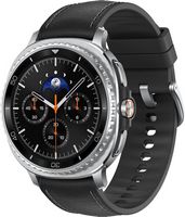 Samsung - Galaxy Watch8 Classic Stainless Steel Smartwatch 46mm BT - Black - (2025) - Large Front