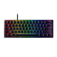 Razer - Huntsman Mini 60% Wired Optical Clicky Switch Gaming Keyboard with Chroma RGB Backlightin... - Large Front