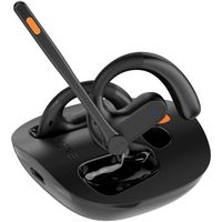 EKSA Telecom - S30 AI-Powered Open-Ear Air Conduction True Wireless Headset - Black - Large Front