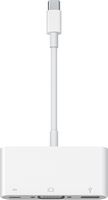 Apple - USB-C VGA Multiport Adapter - White - Large Front