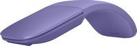 Microsoft - Surface Arc Bluetooth BlueTrack Ambidextrous Mouse - Wireless - Violet - Large Front