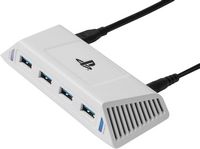 PowerA 4-Port USB 5Gbps Hub Adapter for PlayStation®5 - White - Large Front