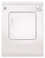Whirlpool - 3.4 Cu. Ft. Stackable Electric Dryer with Flexible Installation - White - Large Front