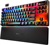 SteelSeries - Apex Pro TKL Gen 3 Wireless Mechanical OmniPoint Adjustable HyperMagnetic Gaming Ke... - Large Front