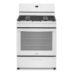 Whirlpool - 5.1 Cu. Ft. Freestanding Gas Range with Broiler Drawer - White - Large Front