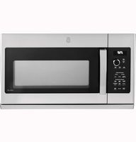 GE Profile - 2.2 Cu. Ft. Over-the-Range Microwave with Sensor Cooking and Extendable Slide-Out Ve... - Large Front