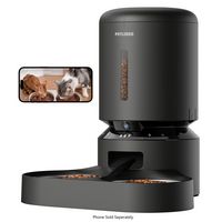 PETLIBRO - Granary WiFi Stainless Steel Dual Food Tray 5L Automatic Dog and Cat Feeder with Camer... - Large Front