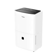 Whirlpool - 50 Pint 3000 Sq. Ft 14.8 quart Energy Star Certified Dehumidifier - White - Large Front