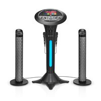 Singing Machine - Premium WiFi Karaoke System - Black - Large Front