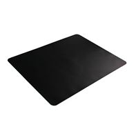 Floortex - Desktex Black Vinyl Rectangular Desk Pad - 20