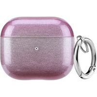 SaharaCase - Inspire Series Sparkle Case for Apple AirPods (3rd Generation) - Pink - Large Front