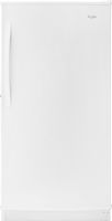 Whirlpool - 15.7 Cu. Ft. Frost-Free Upright Freezer - White - Large Front