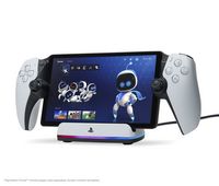 PowerA Charging Station for PlayStation Portal Remote Player with Lumectra - White - Large Front