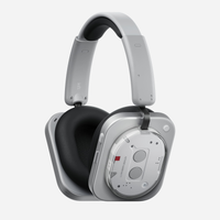 Nothing - Headphone (1) Wireless Over-Ear Bluetooth Headphones - White - Large Front