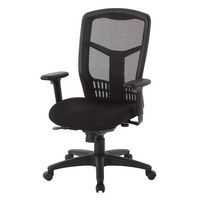 Office Star Products - ProGrid Mesh Manager's Chair - Black - Large Front