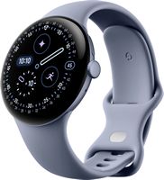 Google - Pixel Watch 4 (45mm) - LTE - Satin Moonstone Case - Moonstone Band - (2025) - Large Front