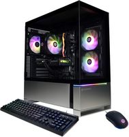 CyberPowerPC - Gamer Master Gaming Desktop - AMD Ryzen 5 8400F - 16GB Memory - NVIDIA GeForce RTX... - Large Front