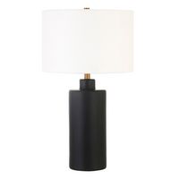 Camden&Wells - Annabel Table Lamp - Obsidian - Large Front