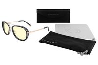 GUNNAR - Dume Computer Glasses with Blue Light Reduction, Amber Lenses - Gold - Large Front
