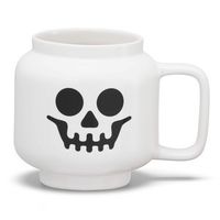 Room Copenhagen - LEGO: Skeleton Small Ceramic Mug, 8.6oz - Large Front