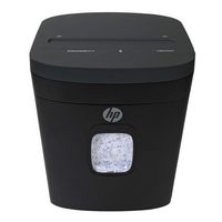 HP - 12 Sheet Microcut Paper Shredder - Large Front
