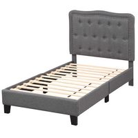 Costway Twin Size Bed Frame with 46