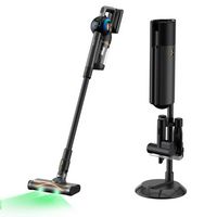 JIGOO - V700 Cordless Stick Vacuum Cleaner w/ All-In-One Clean Station, 215AW Suction Power for M... - Large Front