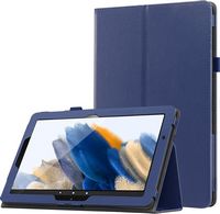 SaharaCase - EliteFold Folio Case for Samsung Galaxy Tab A9+ - Navy Blue - Large Front