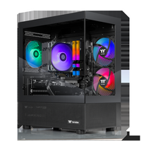 Thermaltake - LCGS View i1260-170 Gaming Desktop Intel Core i5-12600KF, 16GB Memory, NVIDIA GeFor... - Large Front