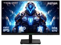 Titan-army - P27GR 27” Gaming Monitor, 1440p IPS 1ms GTG 2K QHD FreeSync 180Hz 99% sRGB with HDR1... - Large Front