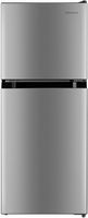 Insignia™ - 4.5 Cu. Ft. Mini Fridge with Top Freezer and ENERGY STAR Certification - Stainless St... - Large Front