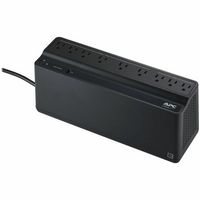 APC - Back-UPS 900VA Tower UPS - Black - Large Front