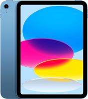 Apple - 11-inch iPad A16 chip with Wi-Fi -  128GB - Blue - Large Front