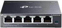 TP-Link - 5-Port 2.5G Multi-Gigabit Desktop Switch - Black - Large Front