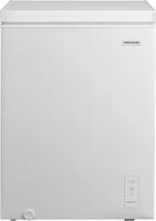 Frigidaire - 5 cu. ft. Garage Ready Chest Freezer - White - Large Front