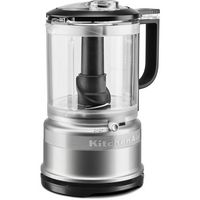 KitchenAid - 5-Cup Food Chopper with Multi-Purpose Blade and Whisk Accessory, Contour - Silver - Large Front