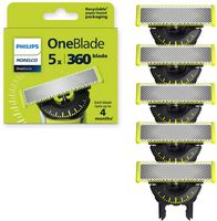 Philips Norelco - OneBlade 360 Blade Replacement Blade 5 Pack - Multi - Large Front