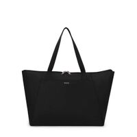 TUMI - Voyageur Just In Case Medium Tote Bag - Black/GunMetal - Large Front