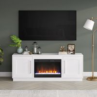 Cove Crystal Fireplace TV Stand for Most TVs up to 75