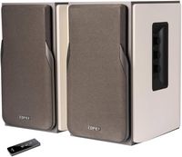Edifier - R1380T Active Bookshelf Speakers, Computer Speakers – Dual RCA inputs - 2.0 Studio Moni... - Large Front