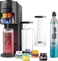 Ninja - Thirsti Sparkling & Still Drink System, Personalize Flavor & Size with Bonus Water Reserv... - Large Front